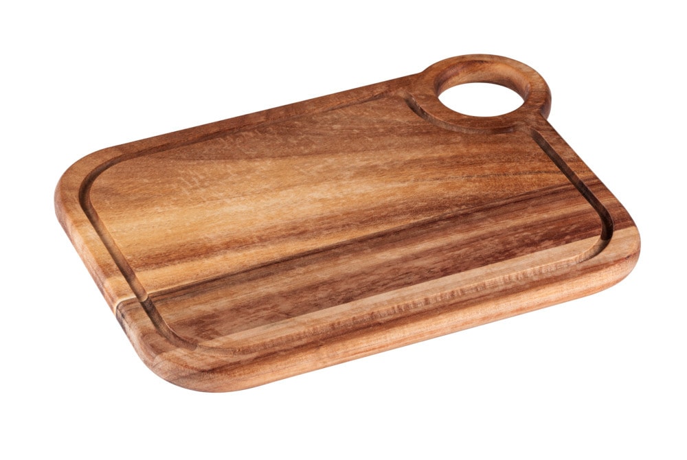 Snijplank Mod. Acun M, acacia, naturel, 30x1,5x22 cm