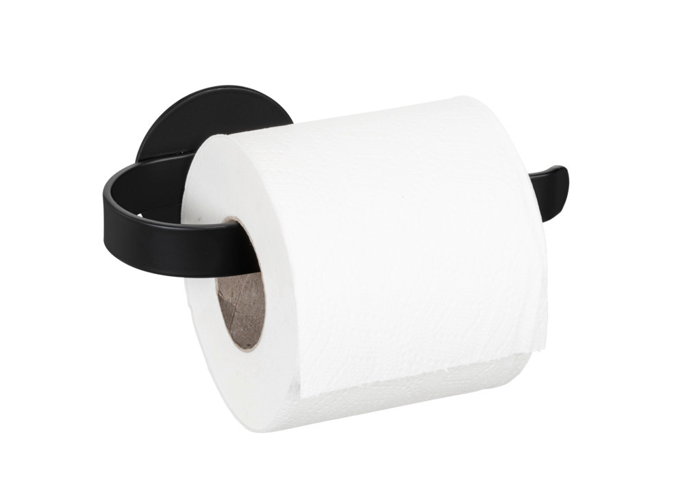 Turbo-Loc® toiletrolhouder Bivio zwart mat