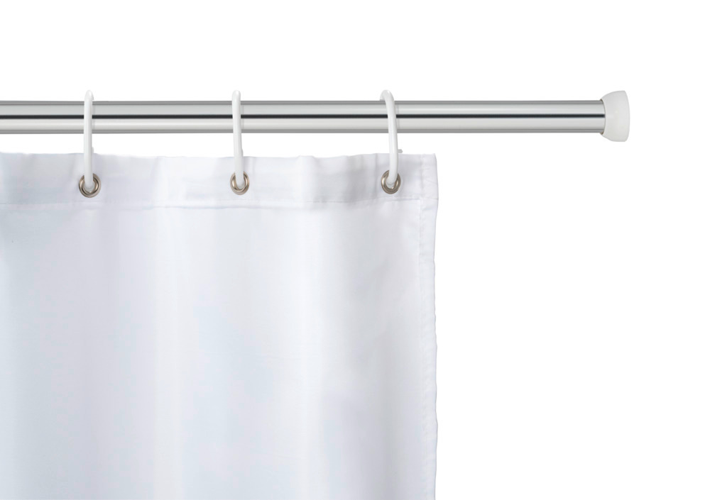 Telescopische douchestang chroom 70 - 115 cm