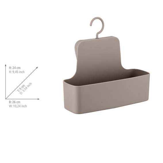 Douche caddy Barcelona Taupe