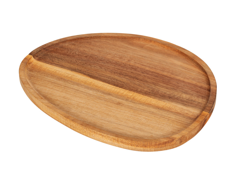 Dienblad Mod. Abeba, naturel, acaciahout, 26x2x20,5 cm, FSC-gecertificeerd